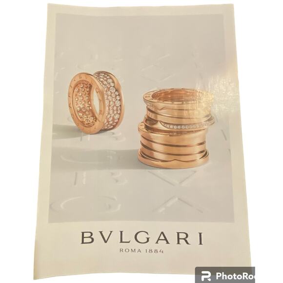 Prada and Bulgari Print Ad Campaign Spring 2024 8x10 Frame Ready Original - Picture 3 of 4